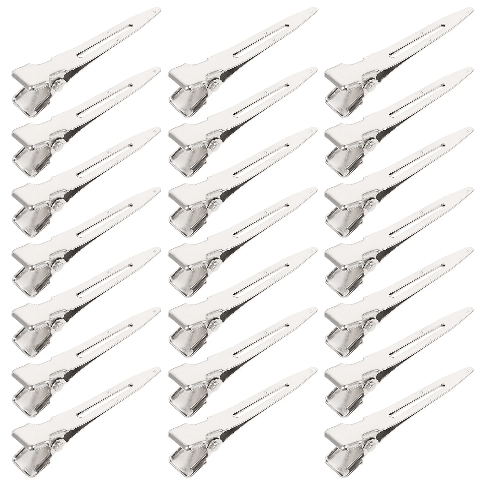 

50 шт., заколки для волос в виде утконоса, шикарные металлические зажимы для укладки волос, модные парикмахерские аксессуары для салона