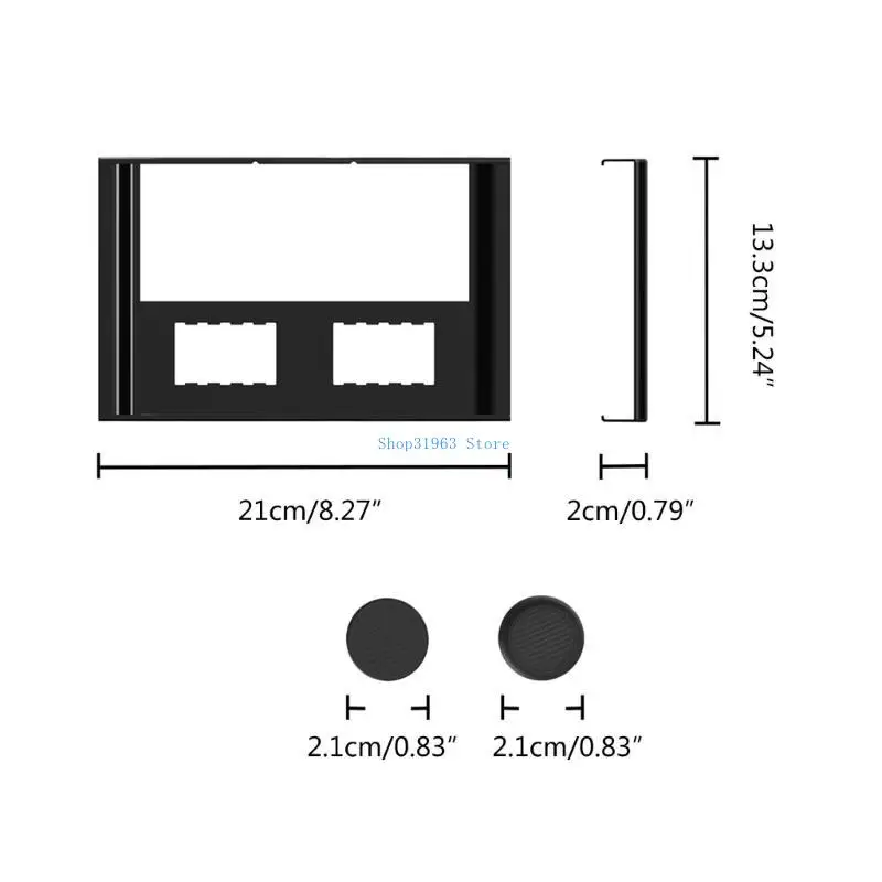 L4MA Game Console PC Shell e tampa taco para Go Gamepad Capa