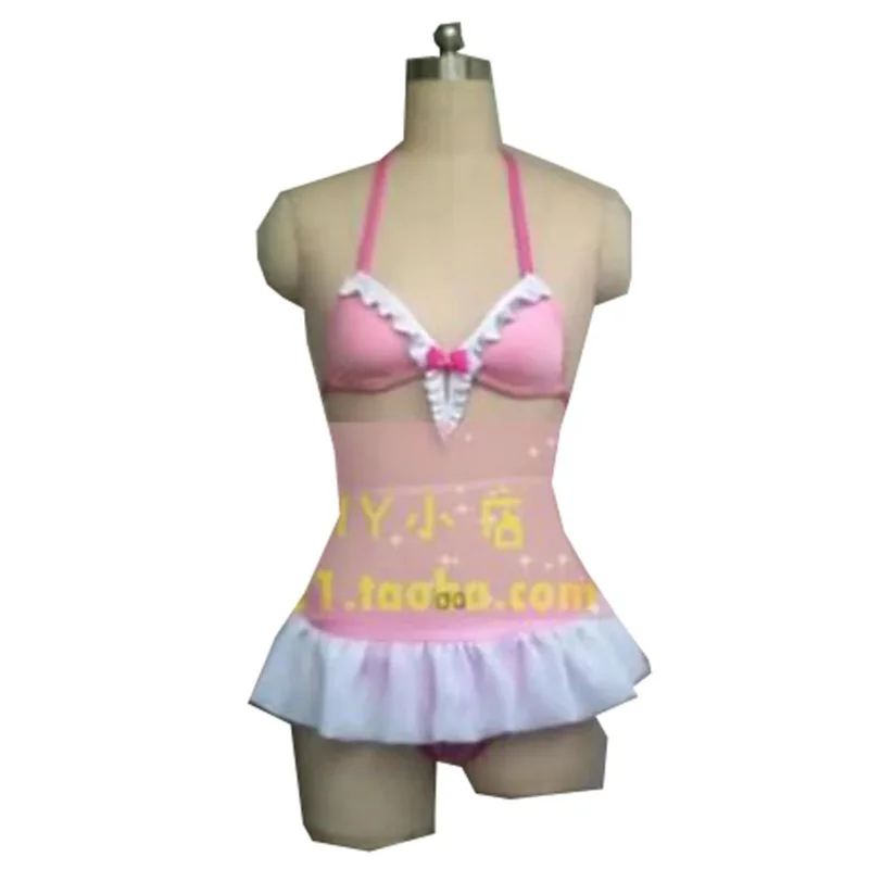

Anime Guilty Crown Yuzuriha Inori Cosplay Costume Bikini Custom Swimsuit Cosplay for Women Girls Summer and Halloween Party