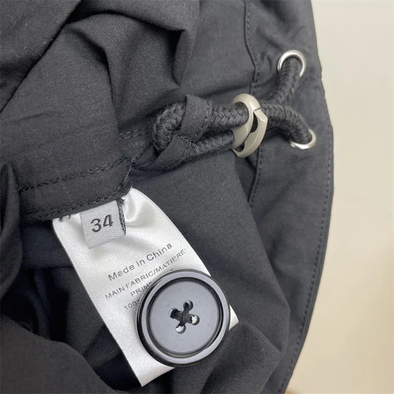 سترة نسائية جديدة لخريف 2025 مزدوجة الصدر بقصة ضيقة وطية صدر وأكمام طويلة معطف نسائي من القطن الخالص عالي الجودة ملابس خارجية