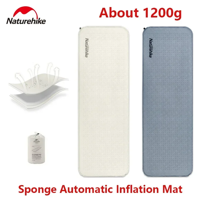 

Naturehike Automatic Inflatable Mattress Camping Self Inflating Mat Single Sleeping Pad Portable For Hiking Trekking Mat