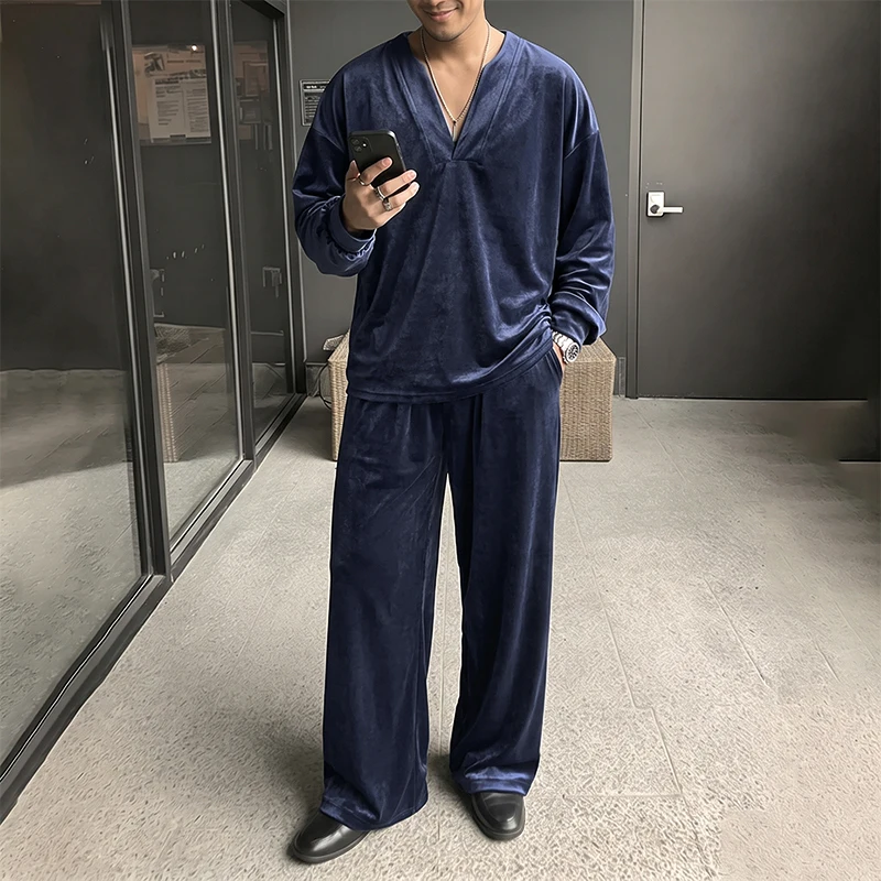 INCERUN Men's Sets Solid Color - Men'S Fashion Color review and price