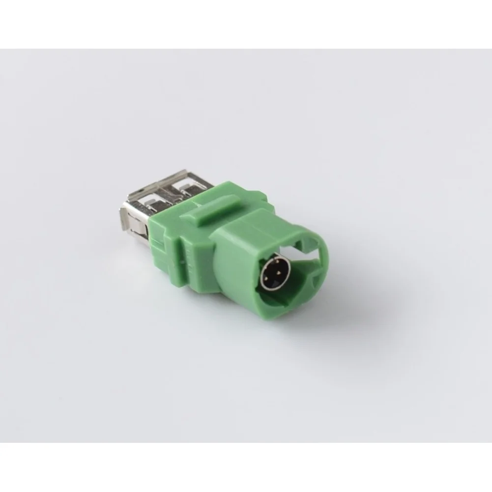Metal USB Port Connector For BMW For Porsche For Benz For Skoda For Ford Car Interior Charging Data Transfer Socket Adapter