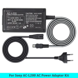 AC-L200 C/B/D L25 Power Adapter Charger for Sony Handycam DCR-HC21 DCR-HC26 DCR-HC28 DCR-HC30 DCR-HC32 DCR-HC36 DCR-HC38DCR-HC42