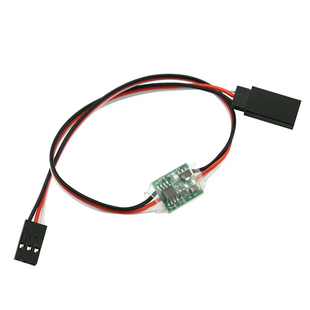 Universal Servo Inverter Signal 5-6V*3V-24V Steering Gear Reverser Low/High Voltage For RC Servo Airplane V-tail