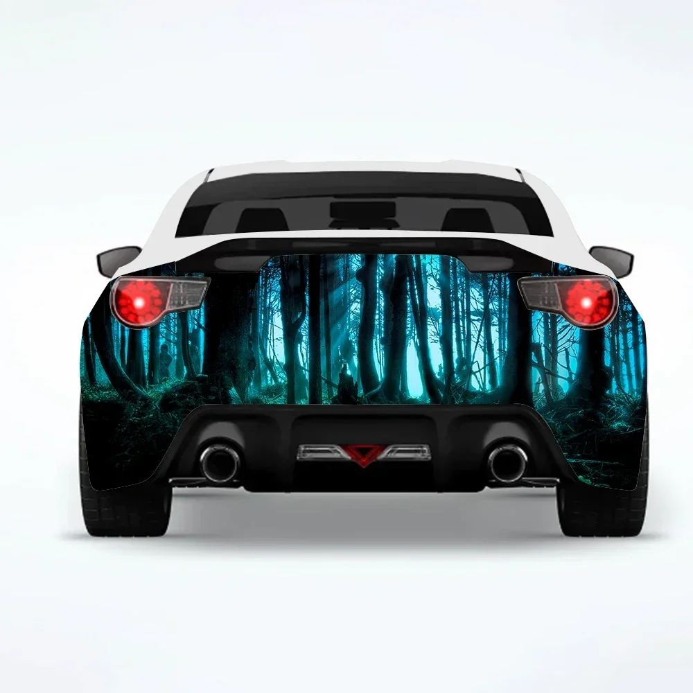 

Forest Landscape Car Rear Wrap Car Stickers vehicle Decal Creative Sticker Car-Body Appearance Modification Decor Stickers
