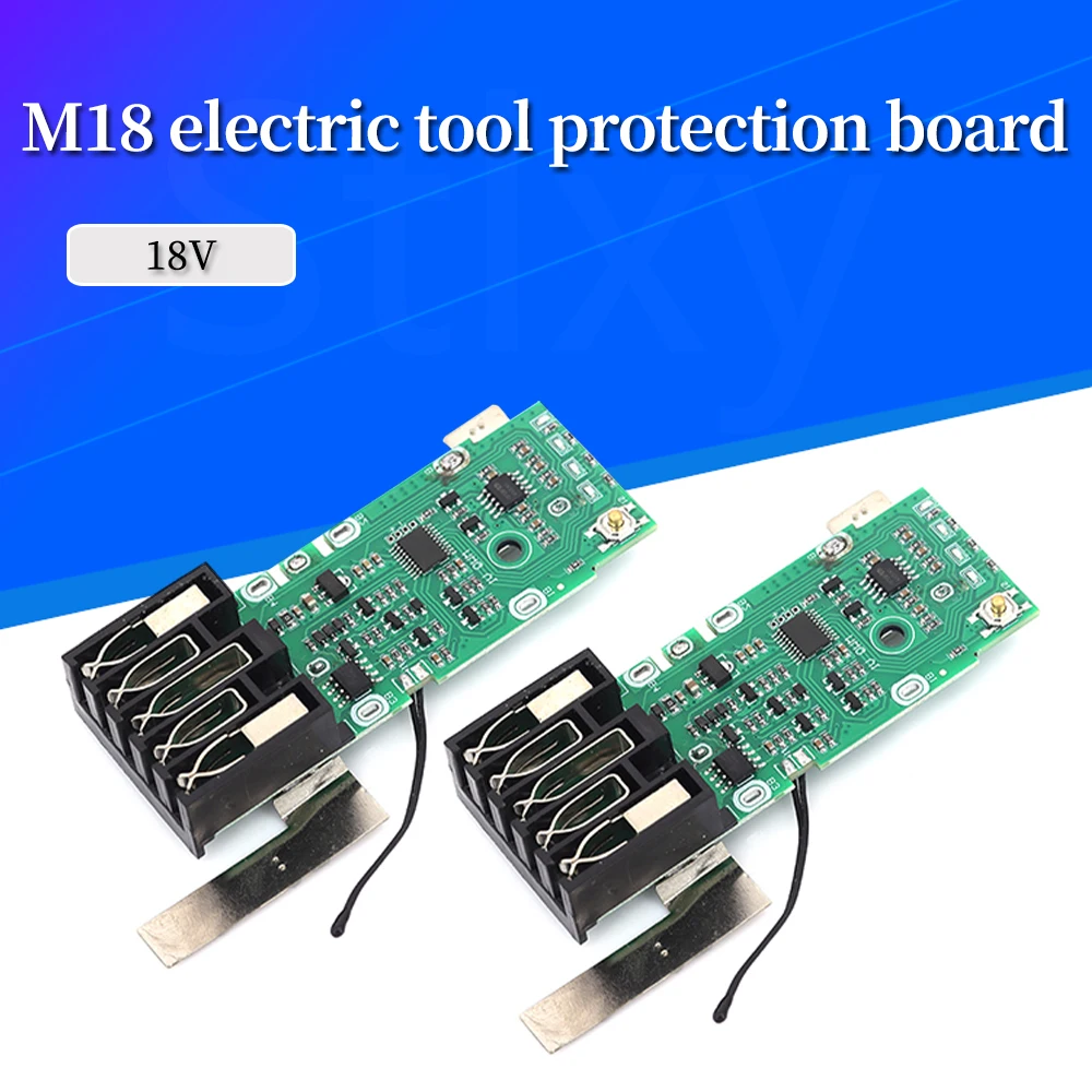 M18 Replacement 18V 18650 BMS Green PCB High Power Battery Protection Board for Electric Tools
