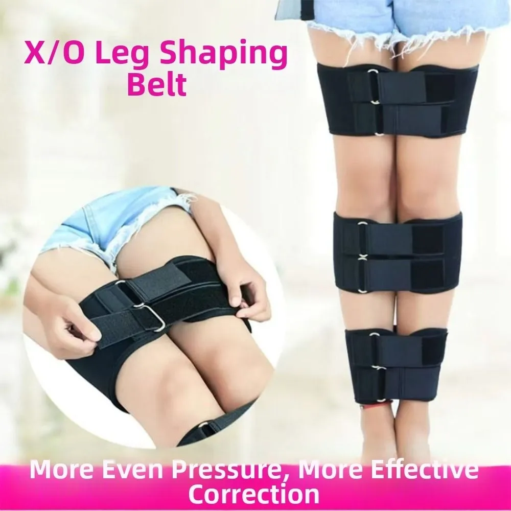 3Pcs/Set Adjustable Legs Posture Corrector Legs Protectors Effective Bow-legged Correction Belt Multi-functional Comfortable