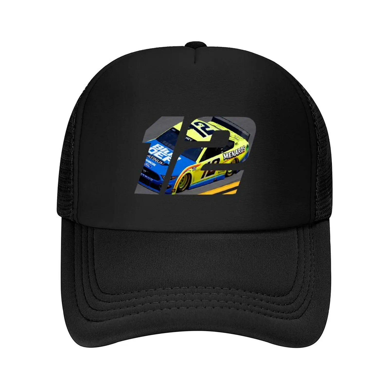 

Ryan Blaney Car 12 Baseball Cap Mountaineering men's big size hat Brand Man cap Hat Luxury Brand Women's Men's