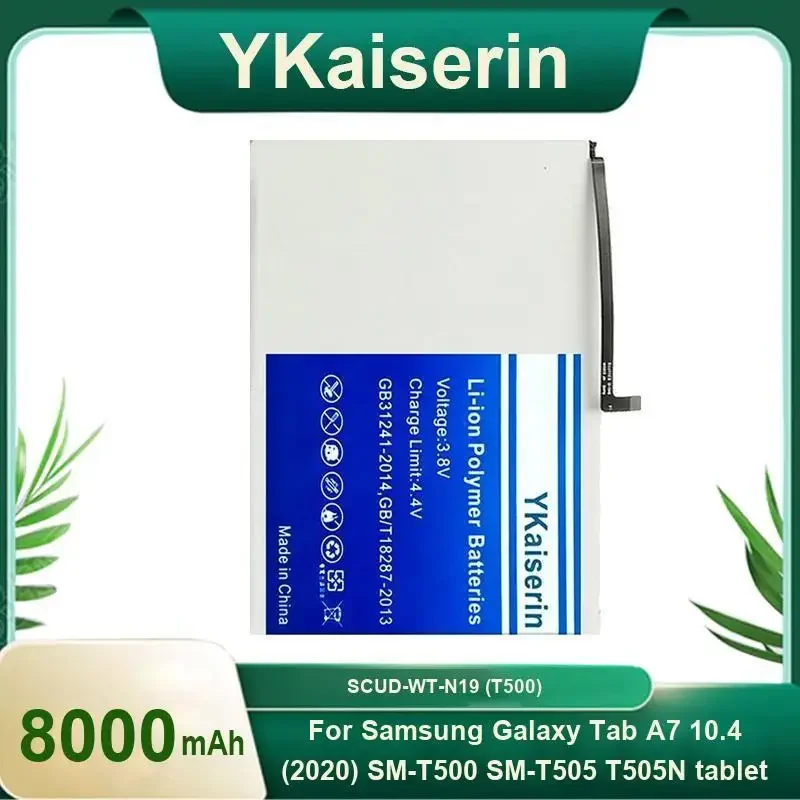 

Аккумулятор YKaiserin SCUD-WT-N19 для Samsung Galaxy Tab A7 10,4 (2020) SM-T500 SM-T505 T505N, аккумулятор для планшета, гарантия 2 года