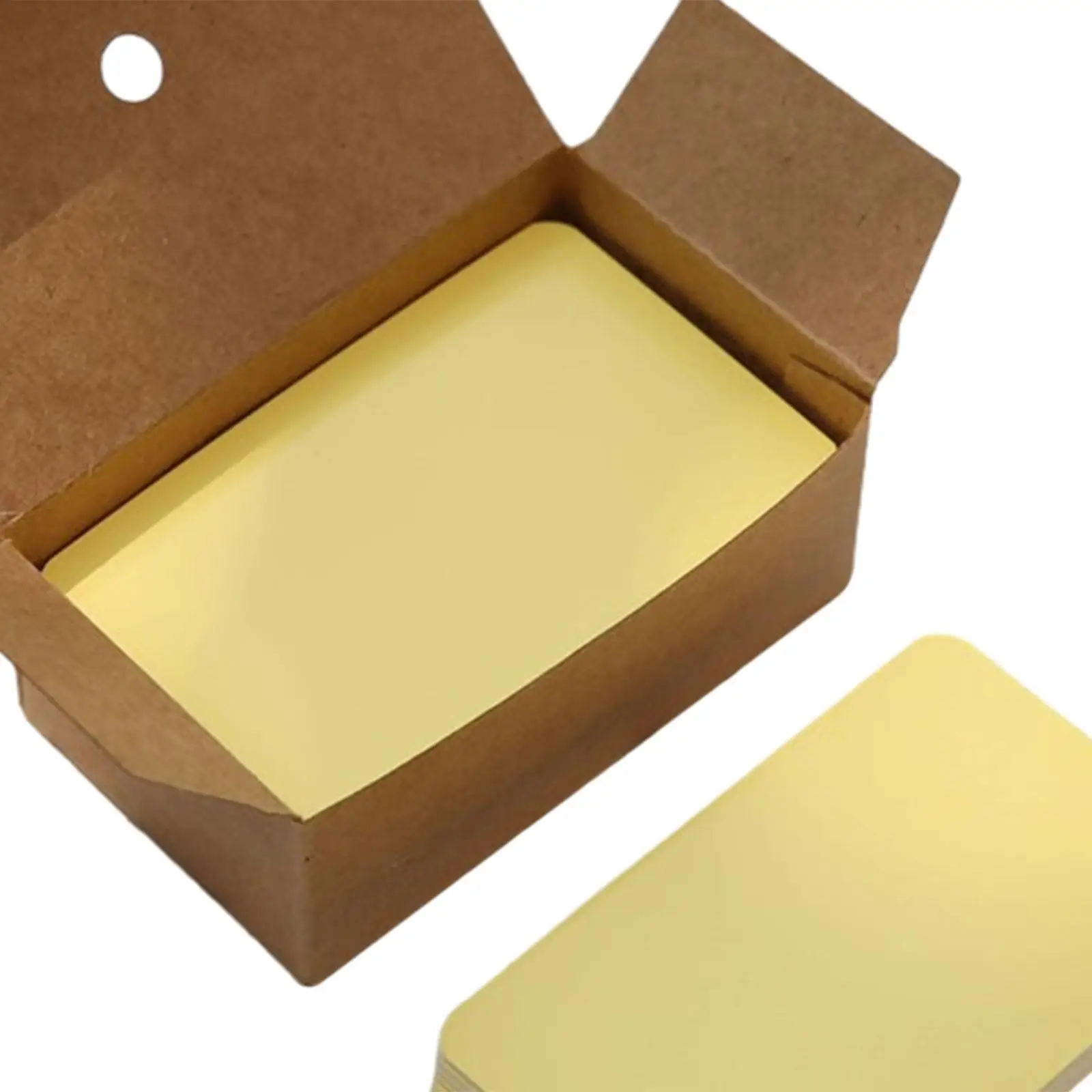 100x Small Blank Business Cards Heavy Card Stock Cardstock Paper Paper Message Note for DIY Party Invitations Gift Tags Label