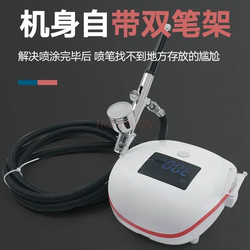 Портативная зарядка, электрическая ручка-распылитель краски, воздушный насос, модель окраски, пистолет-распылитель для ногтей, набор акриловых распылителей