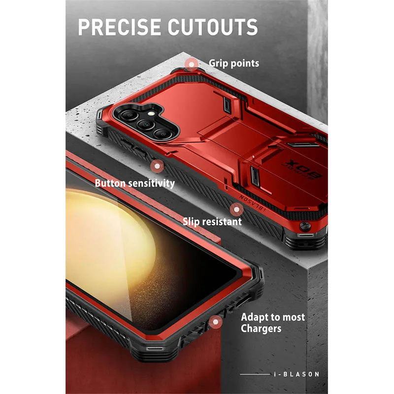 Picture 5: For Samsung Galaxy S23 FE Case (2023 Release) 6.4 inch I-BLASON Armorbox Full-Body Rugged Case with Built-in Screen Protector