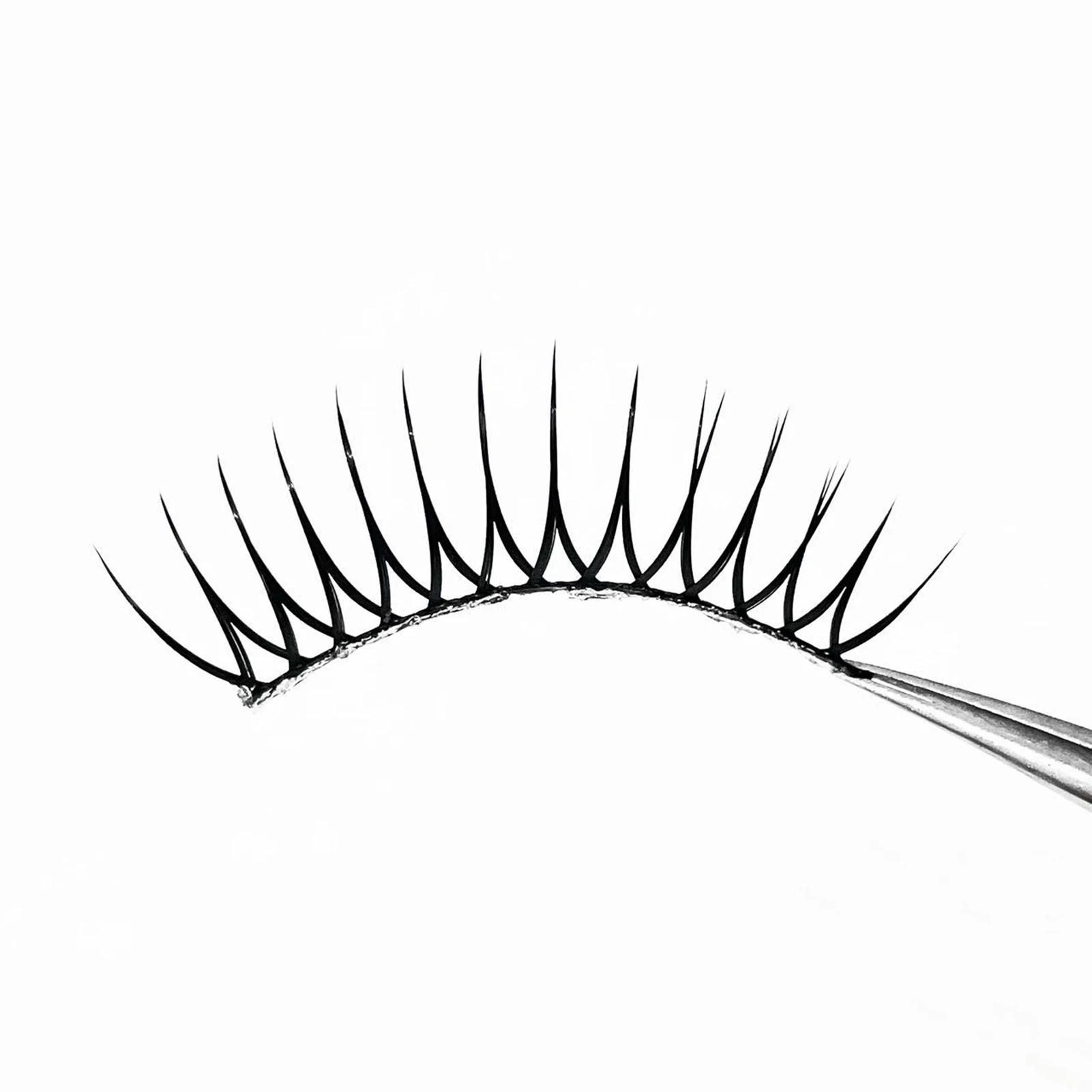 Piekerige Strip Wimpers DIY Cosplay Valse Wimpers Koreaanse Stijl u-vorm dagelijkse wimper Ultralight Natuurlijke Look nep wimperbenodigdheden