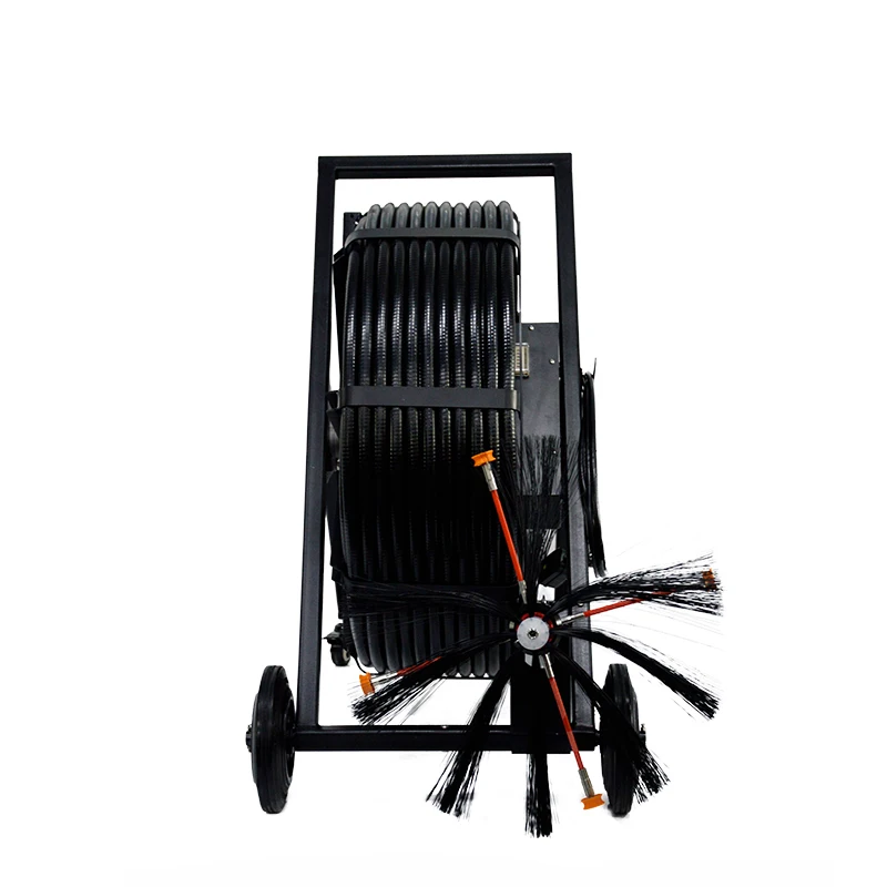 Portable Flexible Shaft Ac Duct Pipe Cleaning Machine Equipment air Duct Cleaner