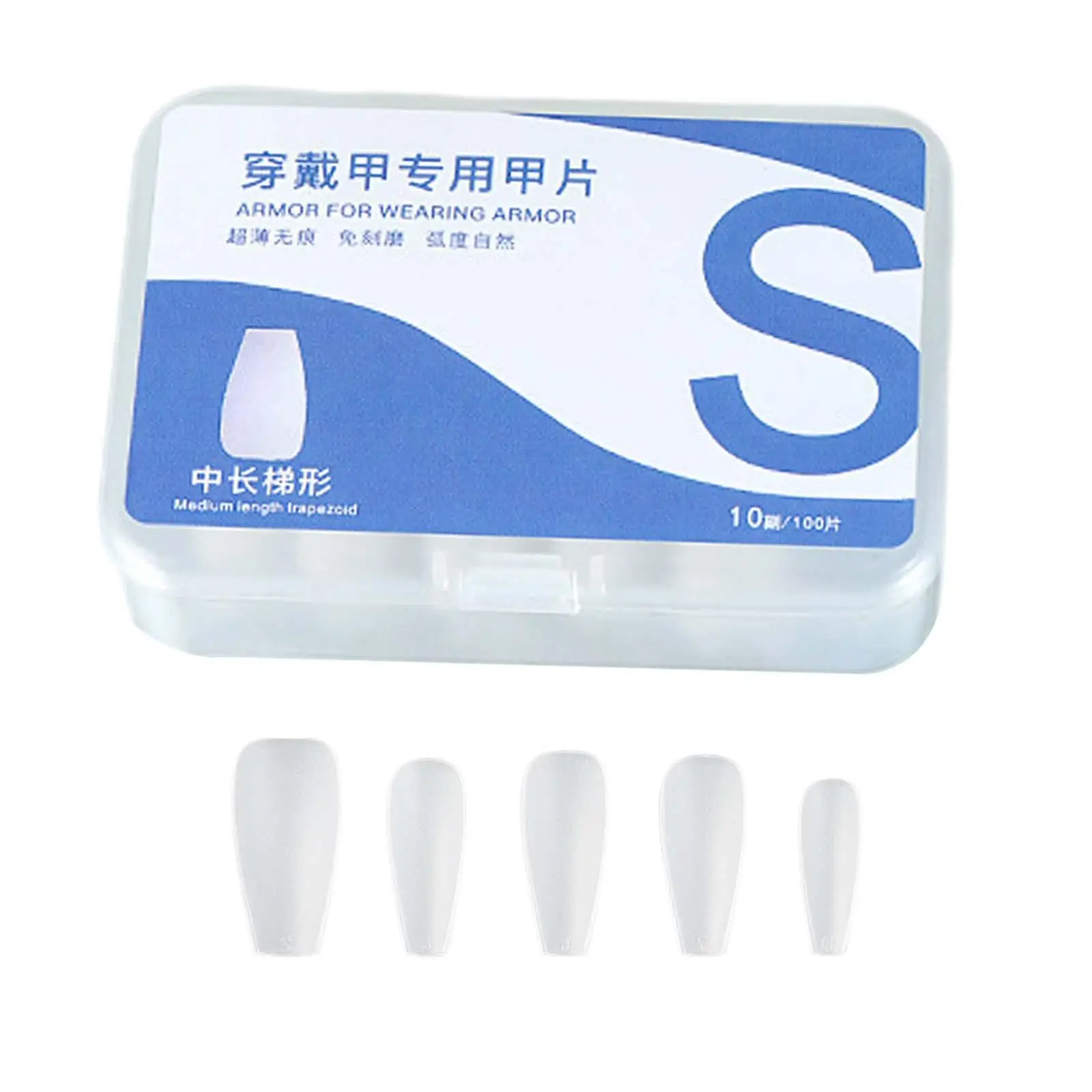 Pontas de unhas em gel fosco, cobertura completa, unhas artificiais acrílicas, extensões de arte de unhas para casa, salão de beleza diy