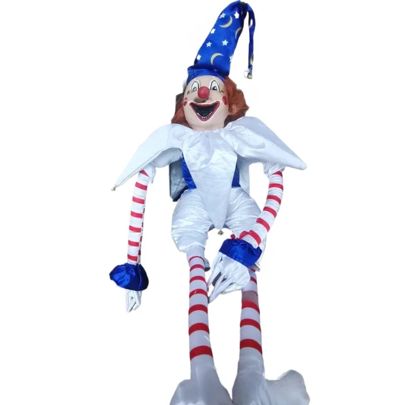 Prank clown doll Halloween decoration horror clown doll