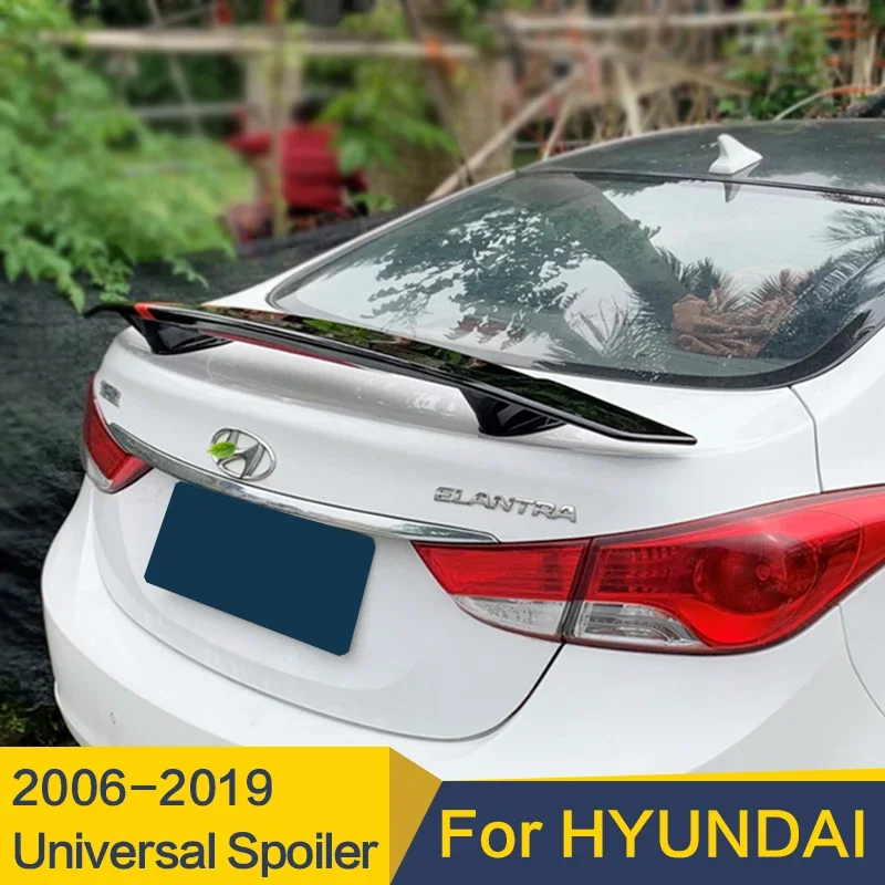 

Use For Hyundai Series Universal Spoiler Sonata Elantra Verrna Reina Spoiler 2004 - 2019 Year Accessorie Without Perforation