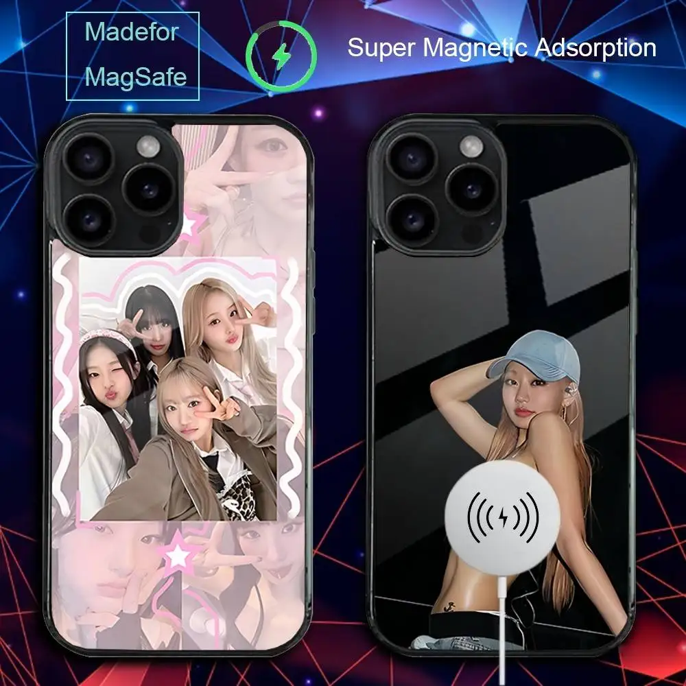 

Чехол для телефона K-KISS OF 224 L-LIFE для iPhone 17,16,15,14,13,12,11, Pro, Max, Plus, Mini, SE4, E с магнитной беспроводной зарядкой Magsafe