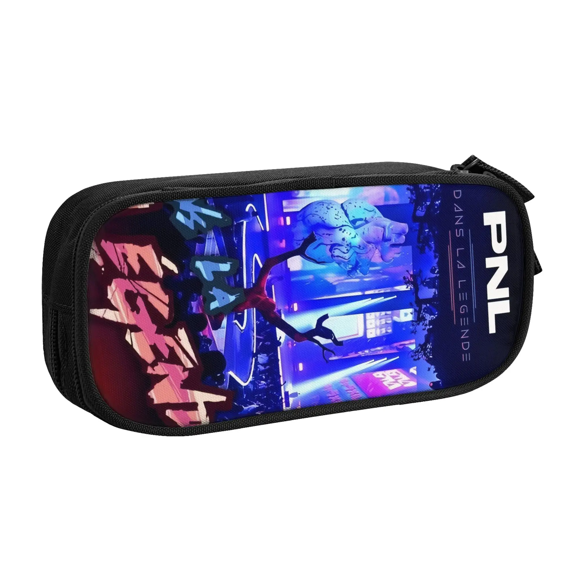 Kawaii French Rapper PNL QLF Pencil Case for Girls Boys Large Storage Le Monde Chico  Pencil Bag School Supplies