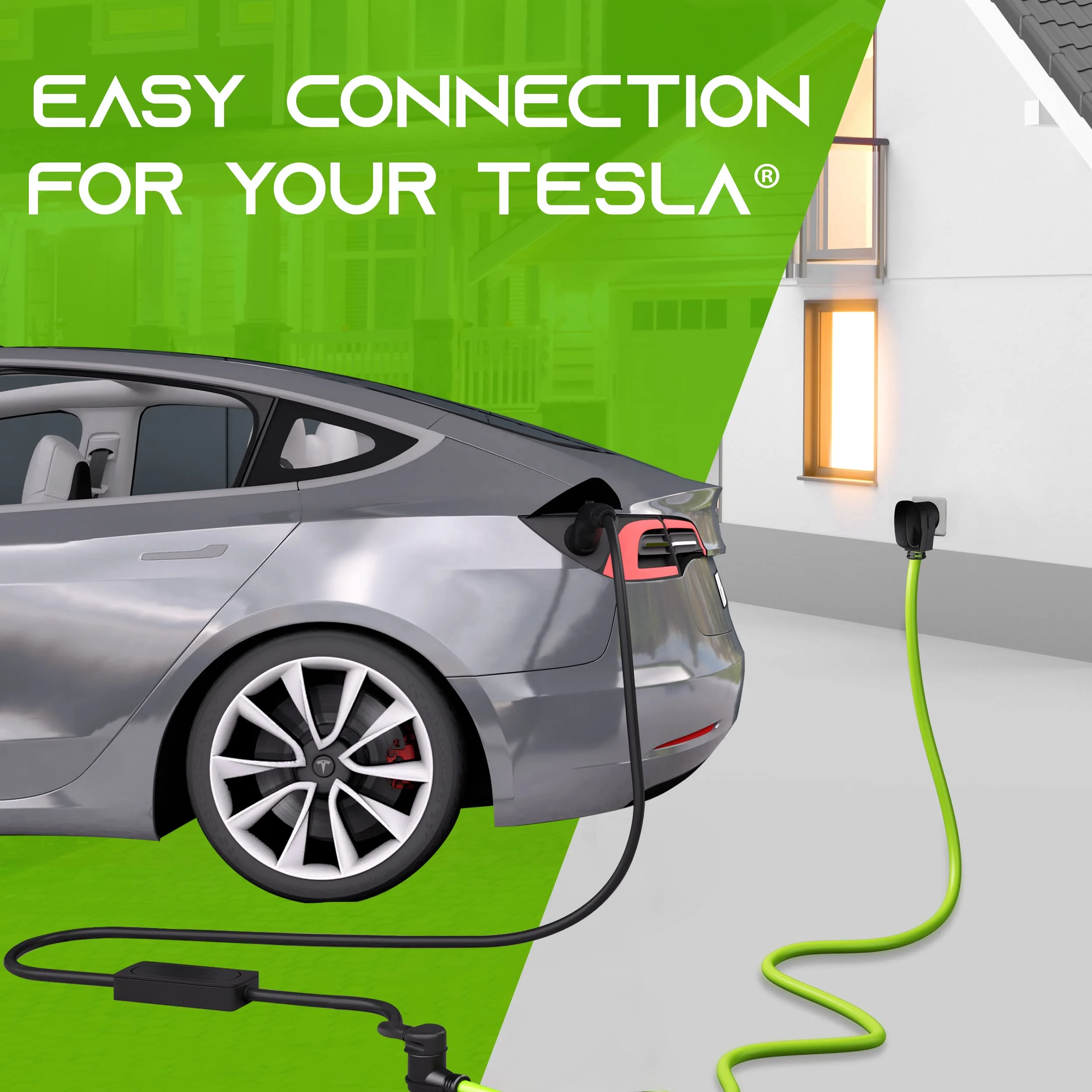 Cabo de alimentação automático externo resistente de 4 pinos 50 pés 50 ampères NEMA 14-50 RV/EV Cabo de extensão resistente