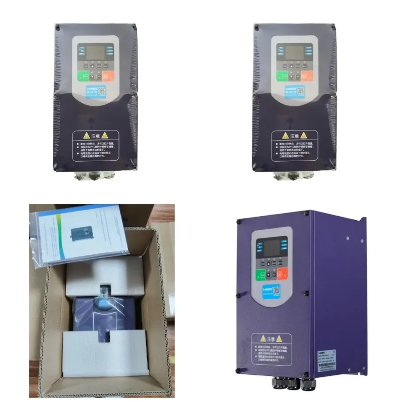 

2026 Three Phase Single IGBT Frequency Inverter VFD 380V 15KW IP55 ISO9001 Certified for Motor Compressor Heavy Load