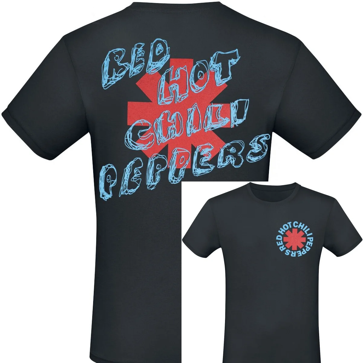 Hot Red Hot Chili Peppers Graphic Cotton Band T-shirt Unisex Summer Short Sleeve Fashion Brand Tee Luxury Casual Vintage Tees