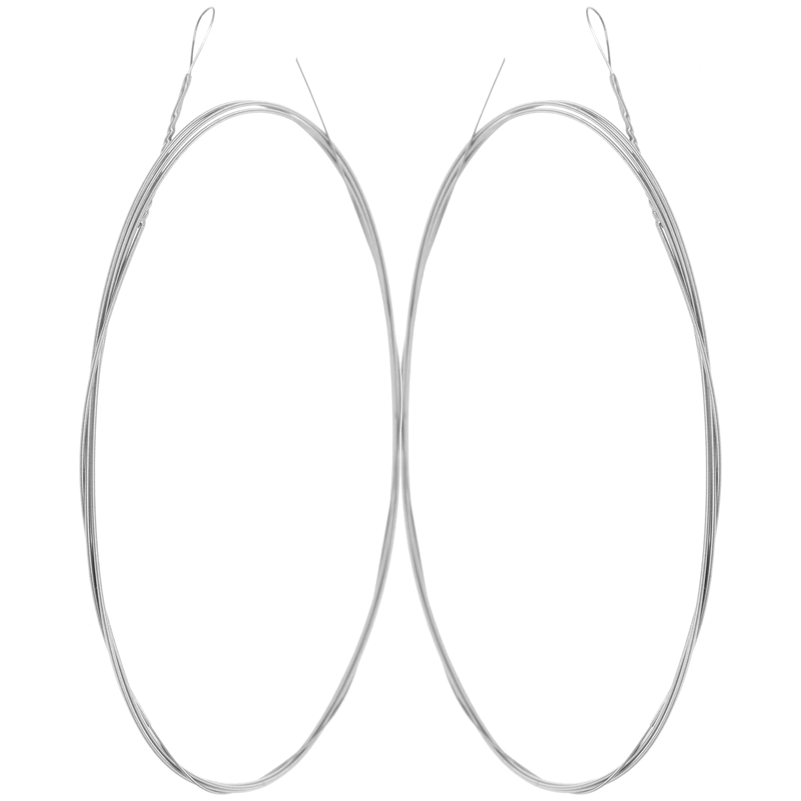 

2Pcs Premium Dulcimer Strings Steel Alloy Instrument String for Clear Tone Long-Lasting Performance Replacement Parts