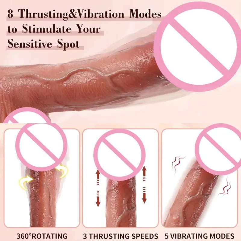 Realistic Dildos Liquid Silicone Skin Sliding Foreskin Testicles Penis Anal Vaginal Stimulation Big Vibrator Sex Toys For Woman