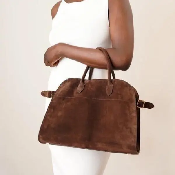 

Minimalist Leather Tote Bag, Women's Large Capacity Work Purse & Cute Crossbody Phone Bag