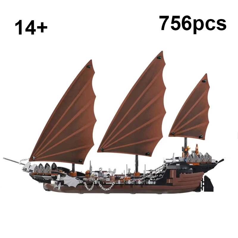 

2026 new popular toys sea cruise ship adventure ship model building blocks children's educational assembly toys birthday gifts