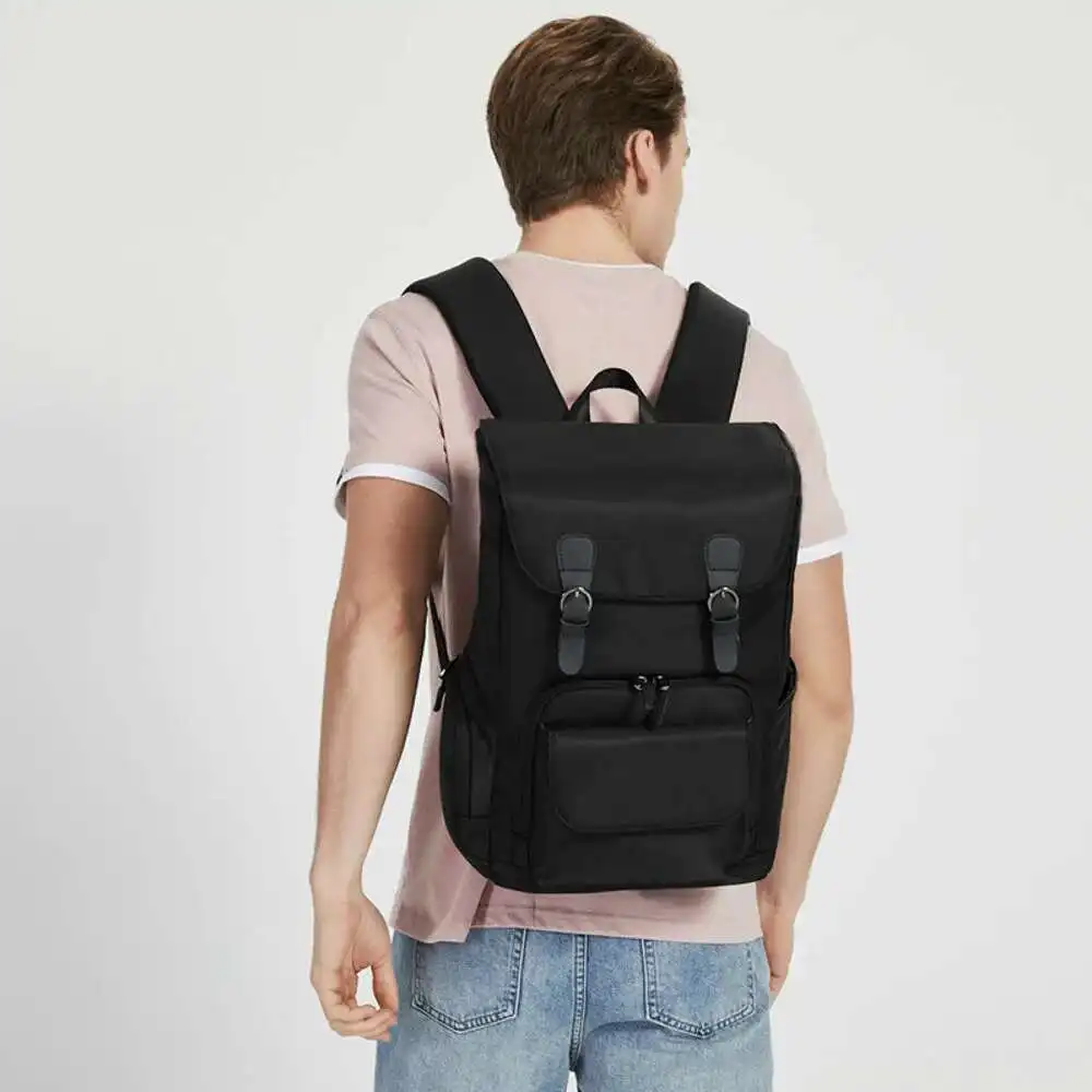 

Schoolbag Man's Men Backpacks USB Charge Laptop Backpack Large Capacity Hiking Waterproof Travel Rucksack