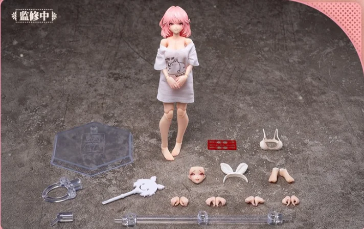 New Snail Shell Figure Aileen Figures Rabbit Girl Bikini Leisure Home Outfit Holiday Rest Model Decoration Customized Toy