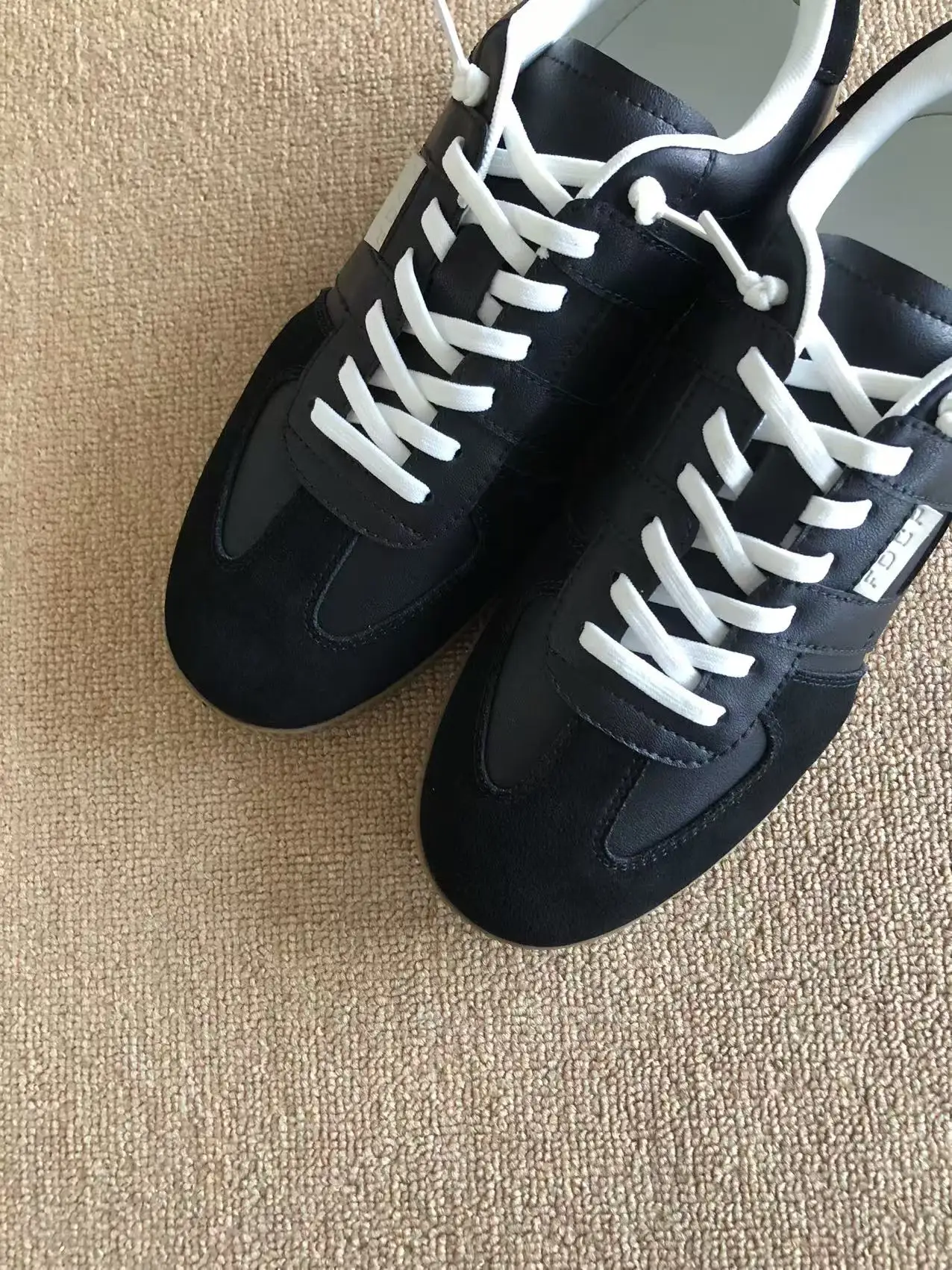 

New 2026 Men's And Women's Agam Ins Faux Suede Dequan Casual Sports Shoes Lace-Up Breathable Trendy round Toe Flat Heel