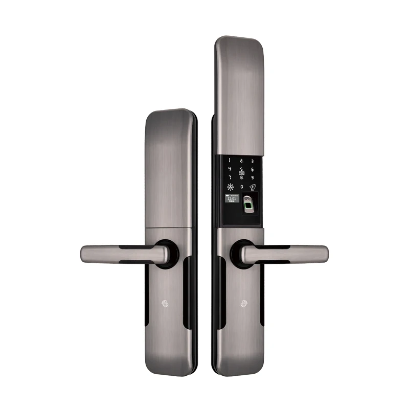 Cost-effective home smart electronic fingerprint lock password unlock zinc alloy door lock