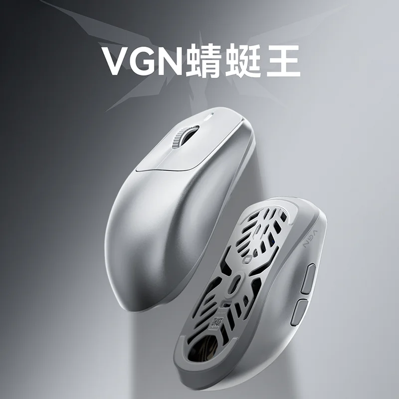 

Легкая профессиональная игровая двойная беспроводная мышь VGN Dragonfly King из магниевого сплава 8K с датчиком PAW3950, подарок для мальчиков