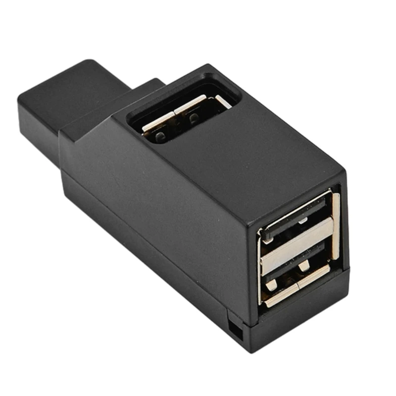 Szybki adapter USB Rozdzielacz HUB USB rozszerza możliwości połączeń urządzeń dzięki 3 portom