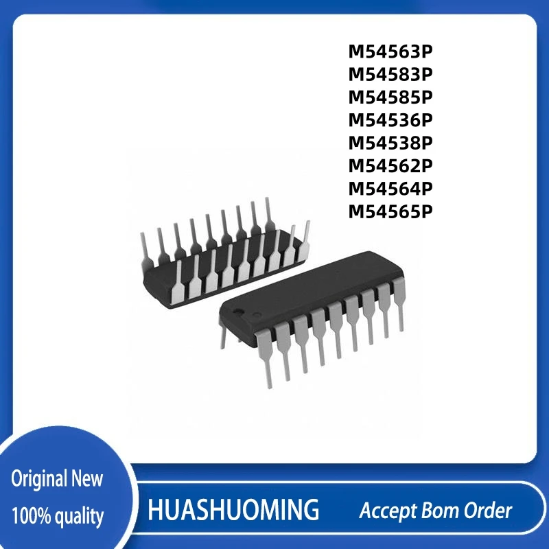 10Pcs/LO  M54563P M54583P M54585P  P M54536P M54538P   M54562P  M54564P M54565P  dip18