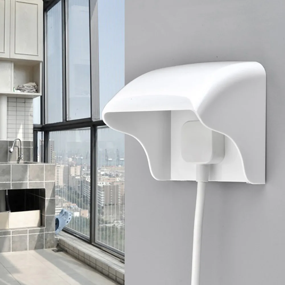 1Pcs Socket Protective Cover Waterproof Bathroom Electric-Plug Rainproof Dustproof Power Outlet Box For Electrical Safety