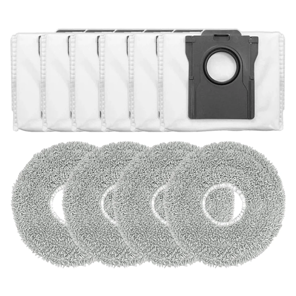 

Mop Cloth Bags Kit For Cecotec For Conga X70 Robot Vacuum Cleaner Accessories Microfiber Cloth For House Cleaning