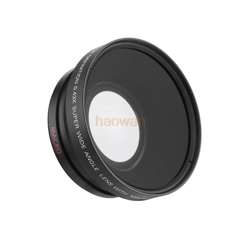 72mm 0.43X Wide Angle Macro Conversion Lens for 72 mm canon nikon pentax Sony HDR-FX1 HVR-Z1U camera