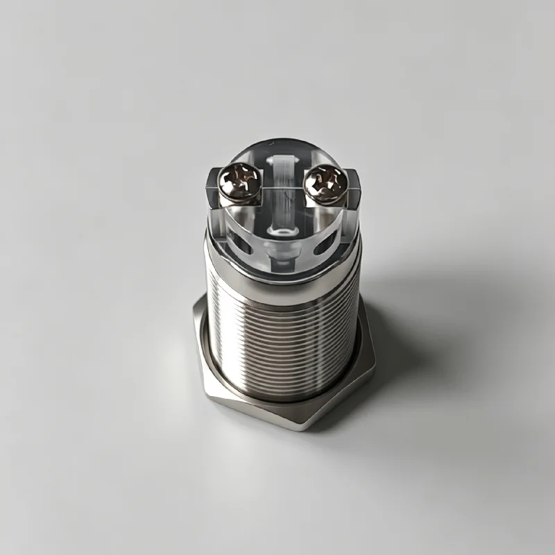16/19/22mm Metal Buzzer 12V24V220V AC-DC Stainless Steel Flash Signal Light Red Light High Decibel 70DB Sound and Light Alarm