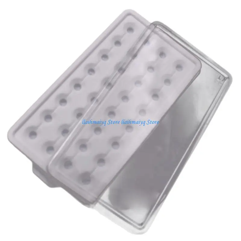 

573B 50 Girds Stylish Jewelry Display Case Simple Bare Stone Packaging Holder