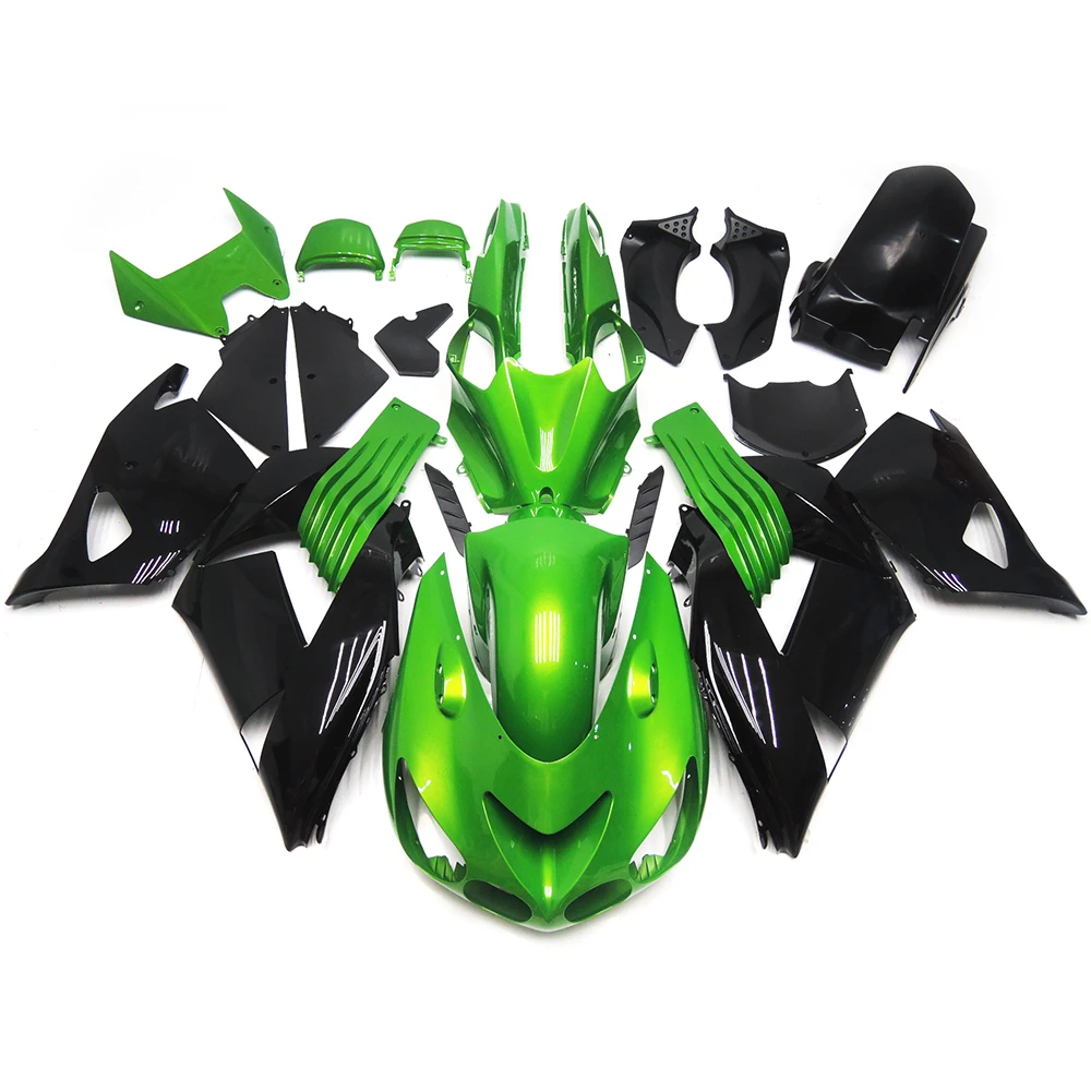 Комплект обтекателя мотоцикла, подходящий для ZZR1400 ZX14R ZX-14R 2006 2007 2008 2009 2010 2011, комплект кузовных работ, высокое качество, впрыск ABS B