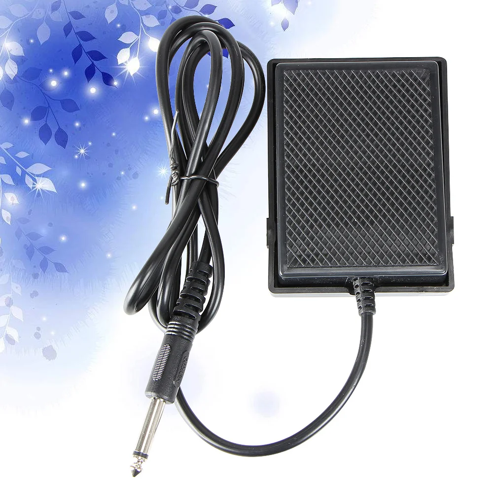 

Black Sustain Pedal for Electronic Keyboard Universal Polarity Design Long-Lasting Sturdy Build Ideal for Piano Practice