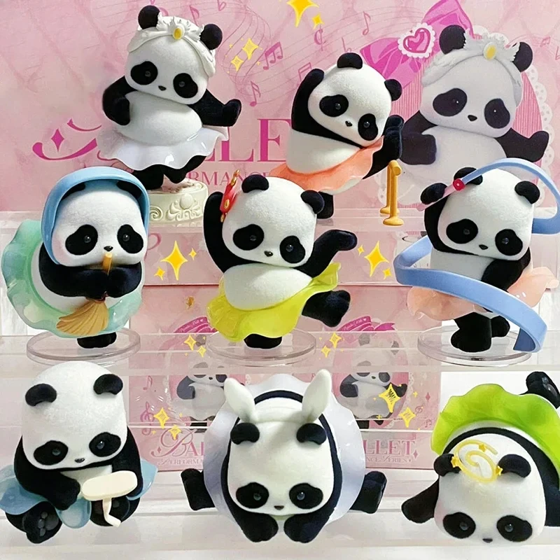 52TOYS Panda Roll Blind Box Ballet Stage Series Action Figure Toys Panda Model Dolls Collection Children Birthday Surprise Gifts