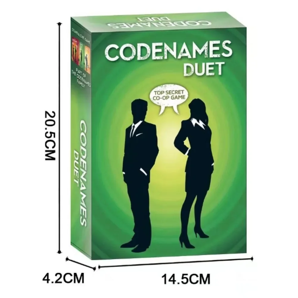 The Ultimate Party Game: CODENAMES DUET and PICTURES Card Games Combo