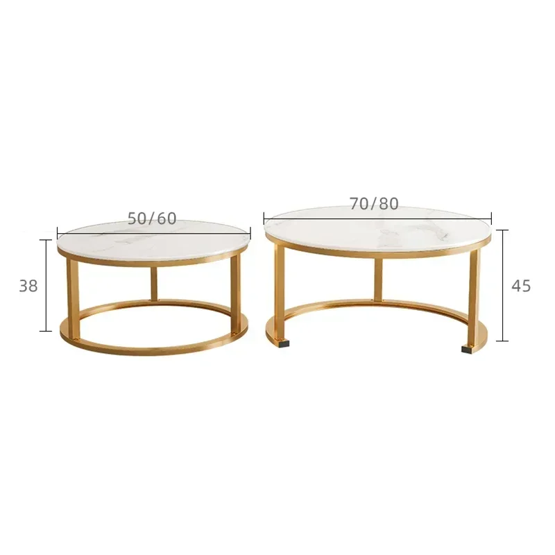 Legs Gold Design Coffee Tables Decoration Organizer Marble Extendable Coffee Table Standing Floor Table Basse Office Furniture