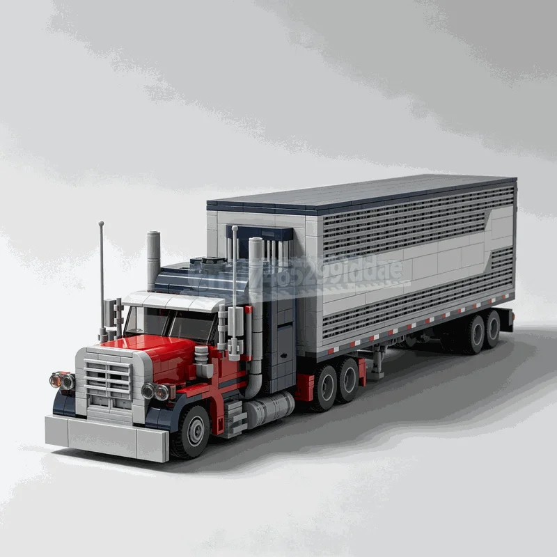 NEW 1586PCS Transform Truck Vehicle Model Custom Puzzle Technical DIY Assembly Educational Toy Building Blocks Collection Gifts
