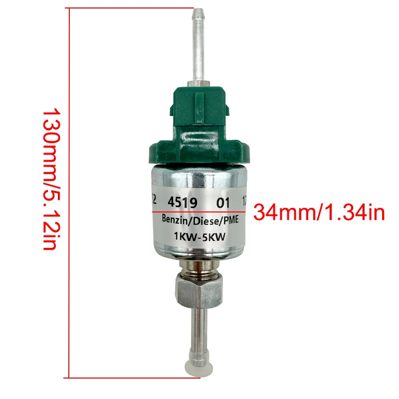 2X 12V/24V 1-3KW 1-4KW 1-5KW Car Electric Fuel Oil Metering Pump For Eberspacher Airtronic D2 D4 D4S Diesel Heater 20/22/28ml